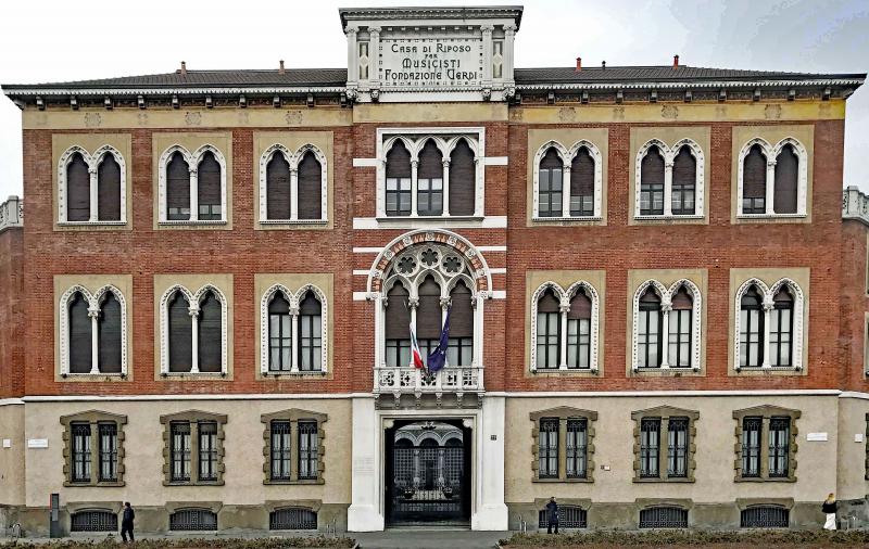 SERVALLI ARCHITETTURA - PROGETTO FACCIATE CASA VERDI MILANO 