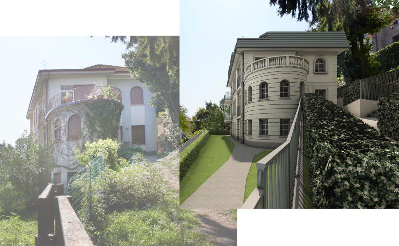 SERVALLI ARCHITETTURA - Risanamento conservativo villa anni 50