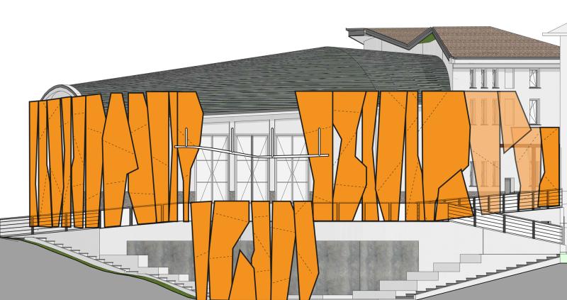 SERVALLI ARCHITETTURA - STUDIO FATTIBILITA' RIQUALIFICAZIONE EX CINEMA LA PARCO GANDINO